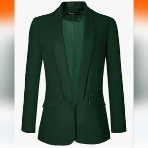 Green Women's Blazer